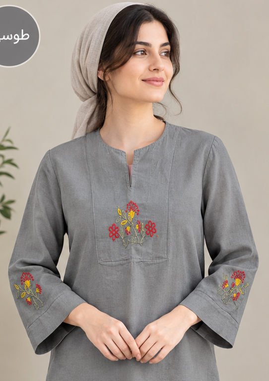 تونیک زنانه نخی
