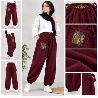 شلوار جاگر زنانه پاچه گشاد